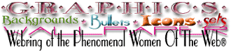 The Graphics Webring of the Phenomenal Women Of The Web��